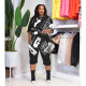 Fashion casual digital printing women's two-piece suit TH225