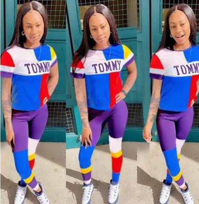 Fashion positioning printed sportswear BN9026