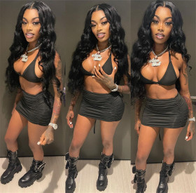 Personalized sexy two-piece skirt suit LS6453