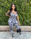 Women's Sleeveless Skinny Sports Jumpsuit MY068