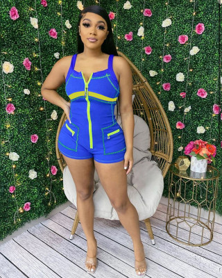 Sexy fashion casual women's sleeveless jumpsuit MY064