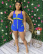 Sexy fashion casual women's sleeveless jumpsuit MY064