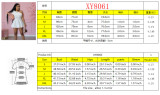 Pure color fashion dress XY8061