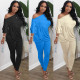Women's flared sleeve loose suit XY8056