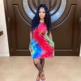 Casual dress loose cute dress F88374