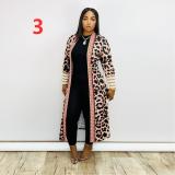Autumn and winter threaded sleeve cardigan jacket Q319