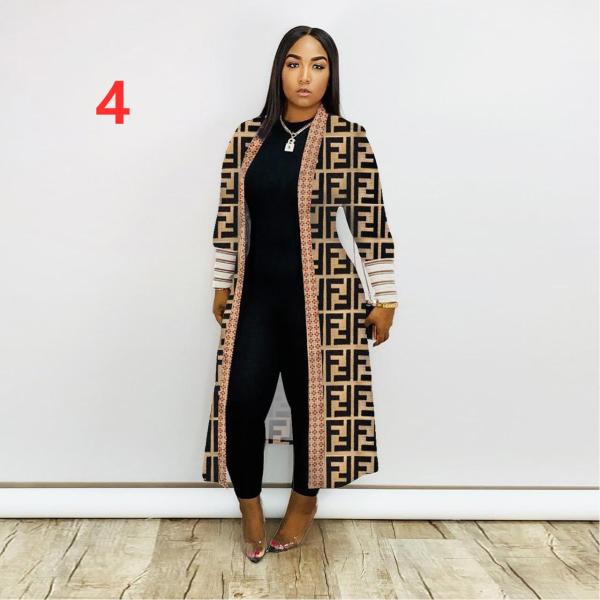 Autumn and winter threaded sleeve cardigan jacket Q319