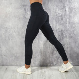 Sports yoga pants, hips and waist, sports high waist leggings hb013