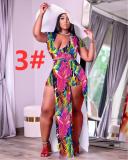 Fashion sexy split rope two-piece nightclub suit VK2116