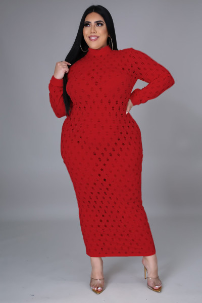 5XL fat woman fat woman plus size women's mesh stretch skirt dress QJ5278