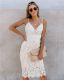 V-neck lace sexy slim dress G8015