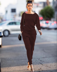 Women's autumn and winter two-piece urban casual set TS868