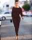 Women's autumn and winter two-piece urban casual set TS868