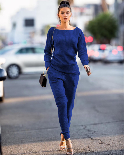Women's autumn and winter two-piece urban casual set TS868