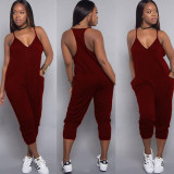 Multi-color multi-code casual jumpsuit Y099