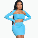 Pack hip skirt European and American tight hip skirt FFT1126
