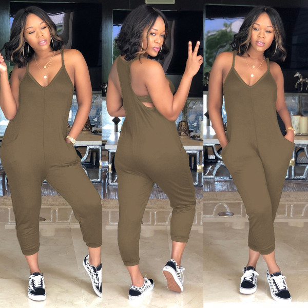 Multi-color multi-code casual jumpsuit Y099