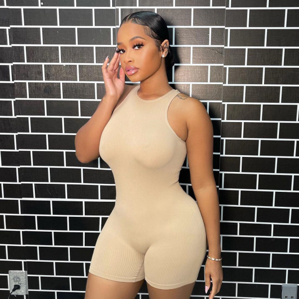 Sexy women's clothing hang strips vests high-elastic jumpsuits jumpsuits cross-border women's clothing LM8270