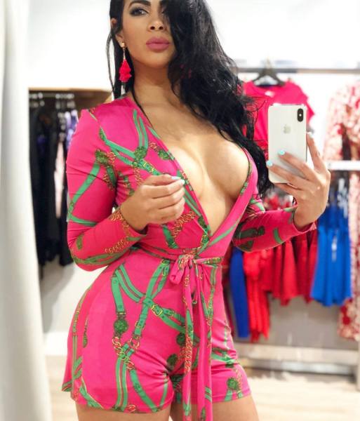 Digital letter printing strappy jumpsuit LM8275