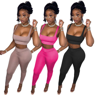 Vest style fashion sexy two-piece suit MN8376