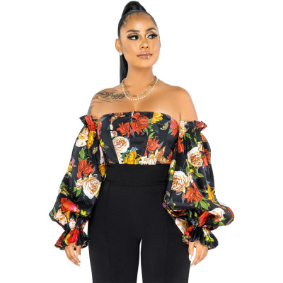 Personalized one-shoulder zipper casual top LS9004