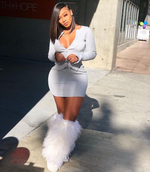 Women's sexy solid color double zipper elastic casual two-piece dress AB6656