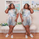 Women's fashion plus size jumpsuit HB4041