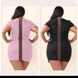 Plus size women's QUEEN fashion women's dress HB4001