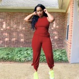 Sleeveless flared trousers suit, one second to turn into pants, two ways to wear the trend L21623