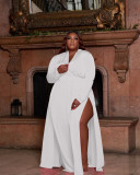 Women's loose [large size] dress JR3655