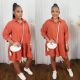 Women's clothing solid color loose dress Y5200
