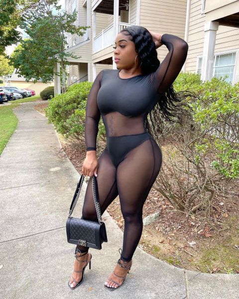 Sexy net yarn transparent one-piece nightclub clothes foreign trade women's clothing T3037