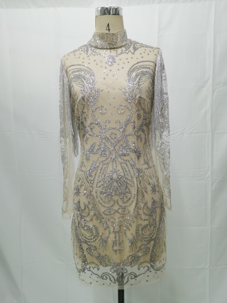 Round neck long-sleeved dress small dress new style  Dresses630529688467