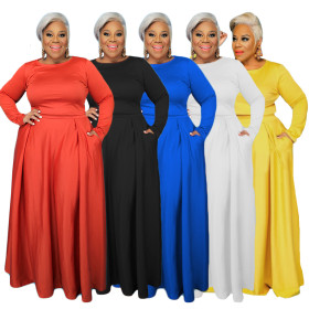 New Hot Sale Multicolor Sexy Fashion Long Skirt Two-piece Women's Suit F128