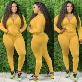 Multicolor Jacket Tights Casual Suit Two-piece Suit Q652