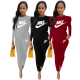 Ladies Offset Printing N**K Sports Casual Suit QY5087