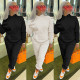 Women's fashion casual solid color two-piece suit M20773