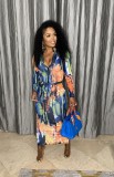 Zip design dress BN206