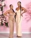 New women's camisole three-dimensional wide-leg suit with drawstring CY1345