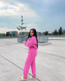 Casual loose sweater suit L267