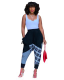 Casual fashion printed trousers BS10043