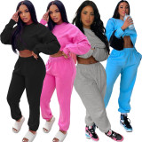 Casual loose sweater suit L267