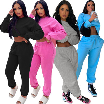 Casual loose sweater suit L267