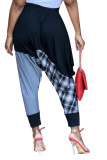Casual fashion printed trousers BS10043