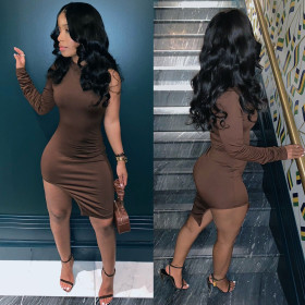Sexy slim wrap hip skirt nightclub clothes VS10028