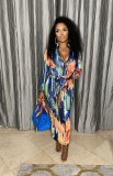 Zip design dress BN206