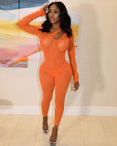 Sexy perspective design jumpsuit YT3292