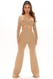 V-neck sexy hollow pit jumpsuit YT3291