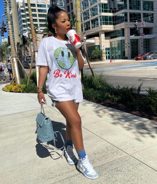 Sexy fashion T-shirt round neck women's nightclub clothes F280