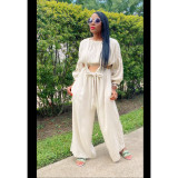 Nightclub wear two-piece rayon pleated sling strap wide-leg pants GL6511